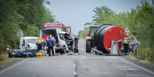 Accident grav în Ungaria FOTO Toth Imre/haon.hu