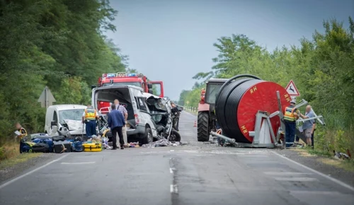 Accident grav în Ungaria FOTO Toth Imre/haon.hu