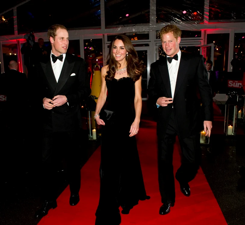 harry-  kate - william