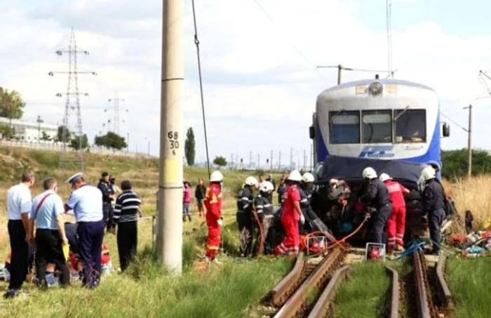 Victima a fost transportată la spital cu fractură de bazin FOTO Arhivă