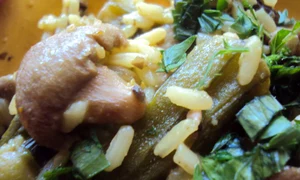 bame cu ciuperci si orez jpeg