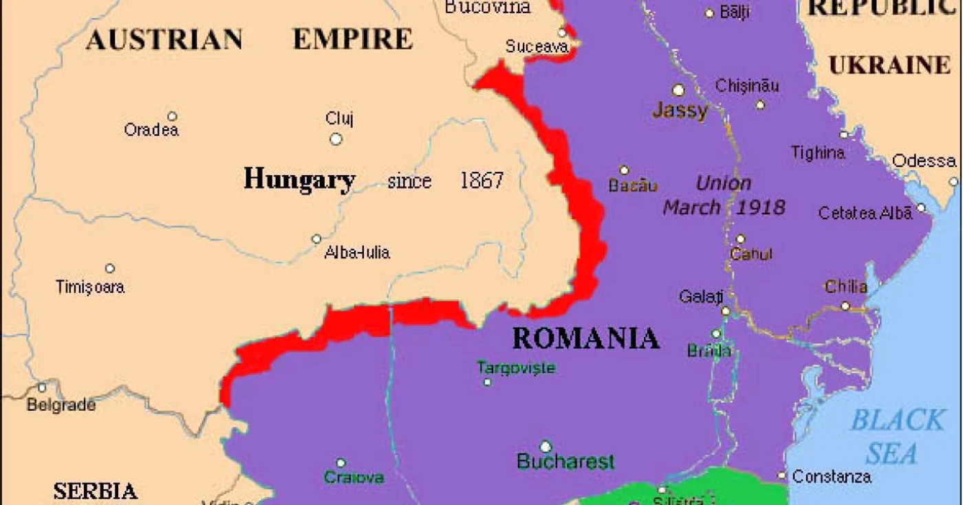 România a suferit pierderi teritoriale masive în 1940
