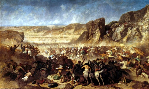 Adrien Guignet   Retreat of the ten thousand jpg