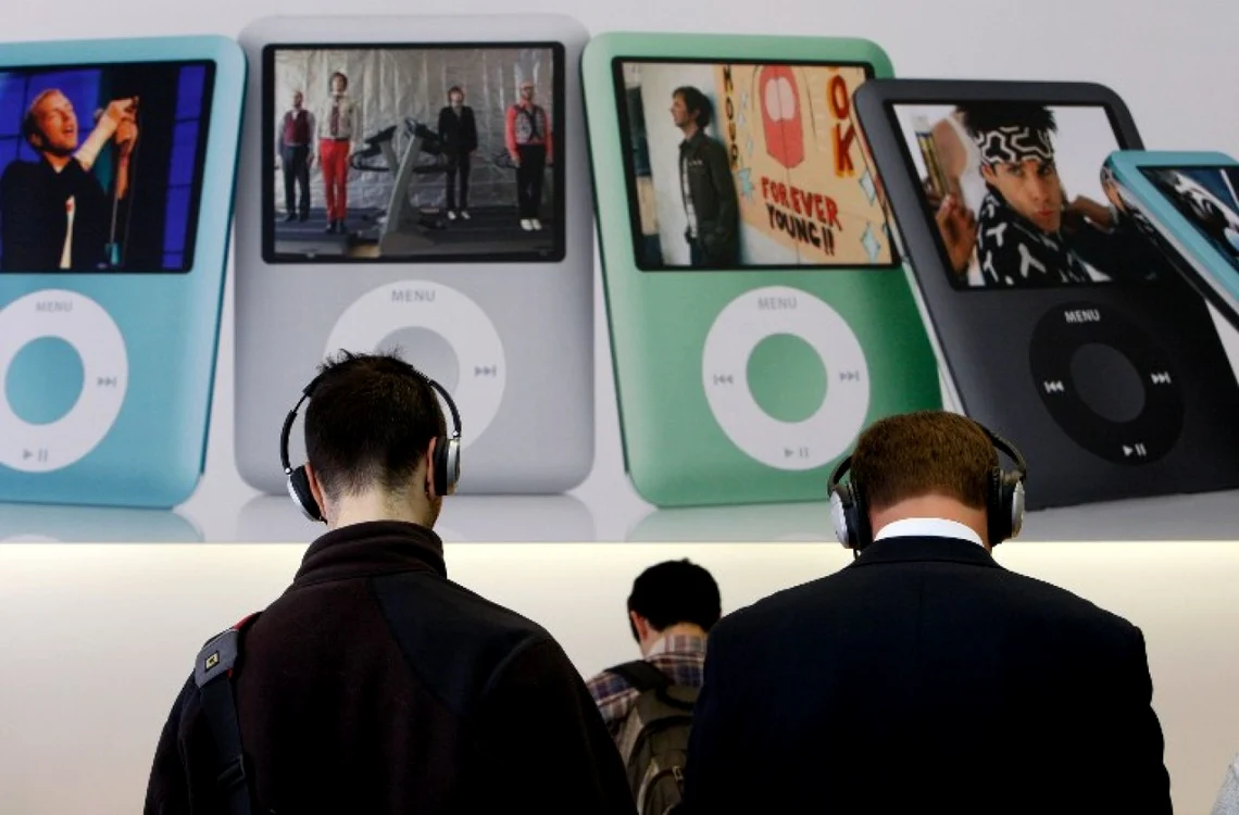 iPod a fost unul dintre produsele de mare succes ale Apple.