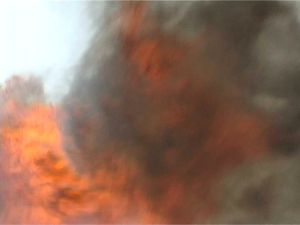 Incendiu la subsol