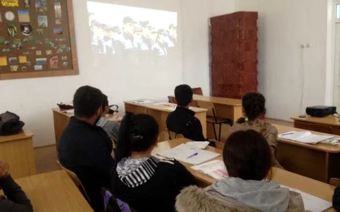 Liceenii s-au întâlnit cu poliţiştii Foto:IPJ Călăraşi