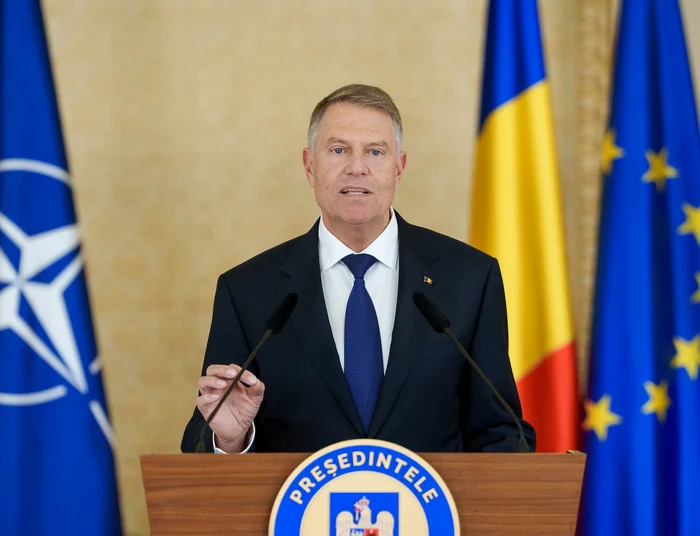Iohannis spune că-și asumă candidatura în numele României / foto presidency.ro 