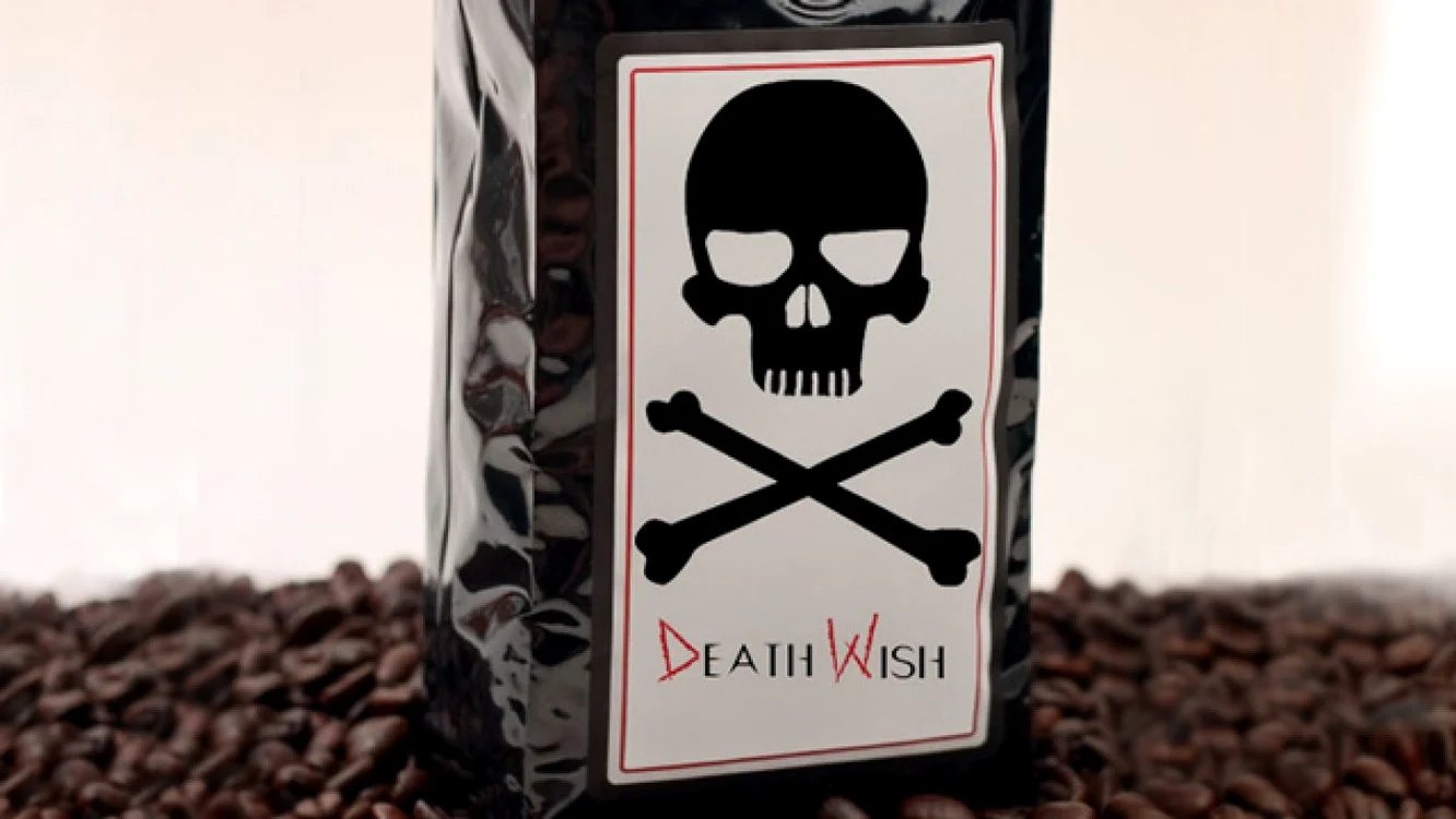 Cafeaua Death Wish conţine cu 200% mai multă cofeină decât o cafea obişnuită. Foto: gizmodo.co.uk