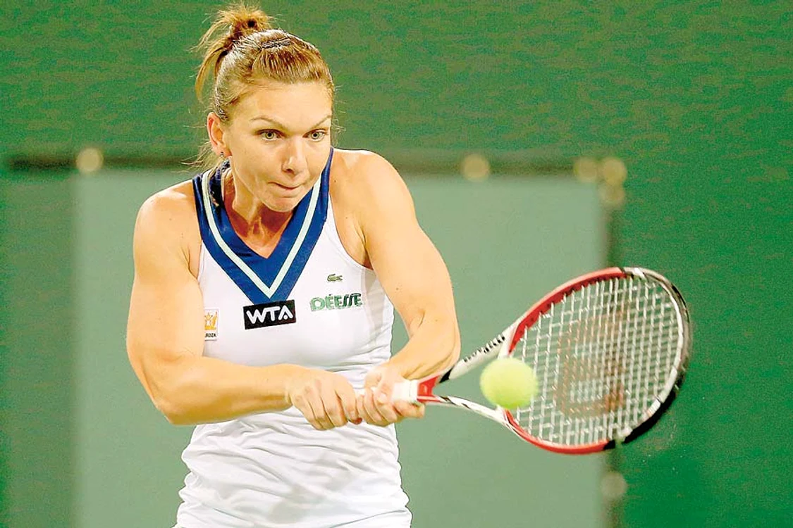 
    Simona Halep  este în prezent  pe locul 5 WTA (Foto: Mediafax)  