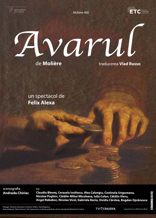 poster AVARUL Moliere jpg