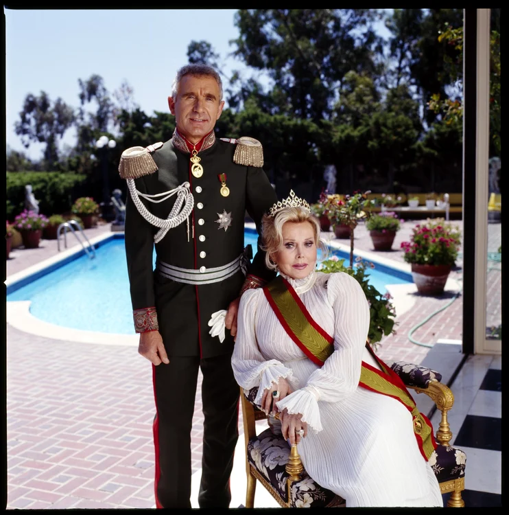 Zsa Zsa Gabor și soțul prinț Frederic von Anhalt profimedia 0077270408 jpg