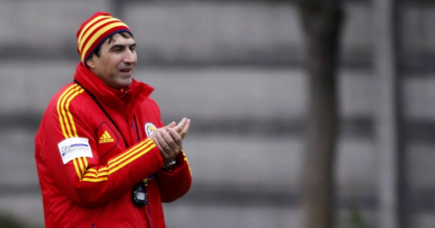 Victor Pițurcă, în perioada în care era selecționer