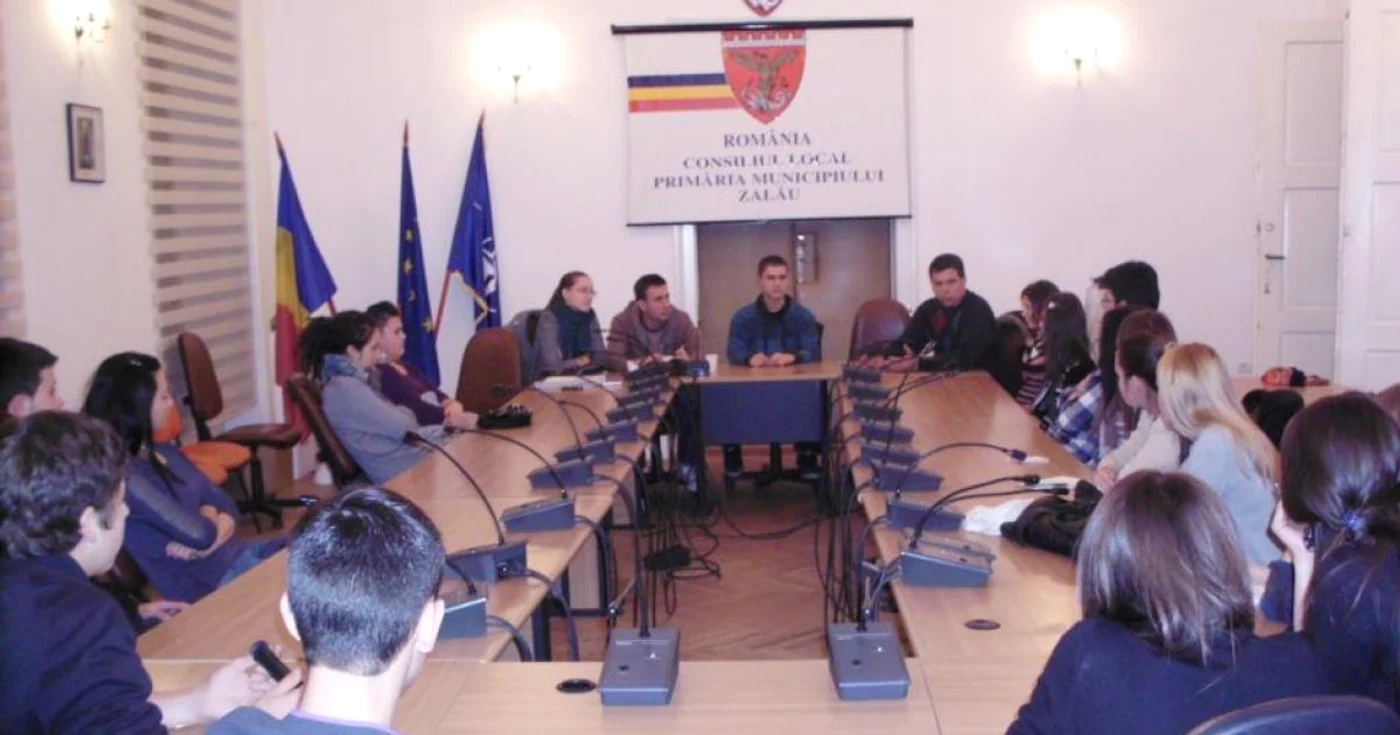 Prima şedinţă în noua componenţă a avut loc duminică, 13 noiembrie (foto - Primăria Zalău)