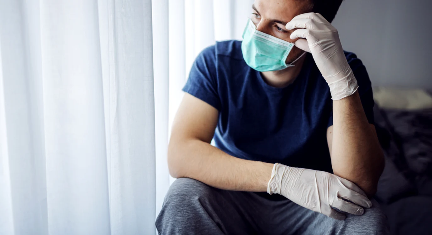 Tânărul a ajuns la spital cu o afectare pulmonară de 80 la sută FOTO Arhivă