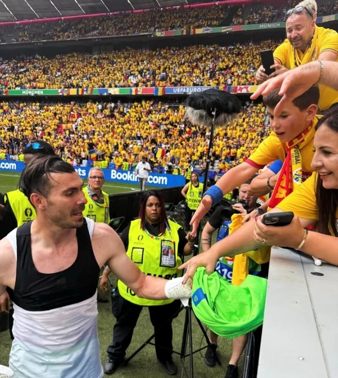 După meciul cu Ucraina, Florin Niță s-a dus glonț la familia sa. Foto Instagram