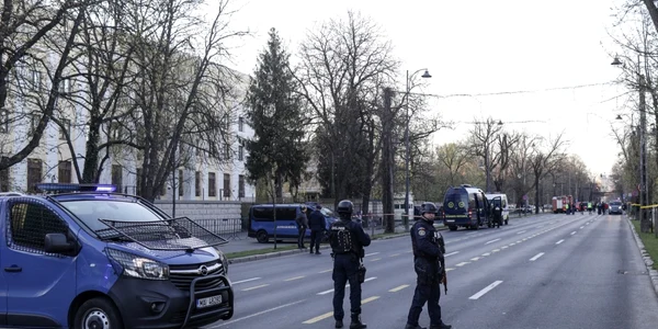 Incident la Ambasada Rusiei în Bucureşti FOTO Inquam Photos/Octav Ganea