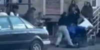 bataie intre adolescenti pe un bulevard din Targu Mures png