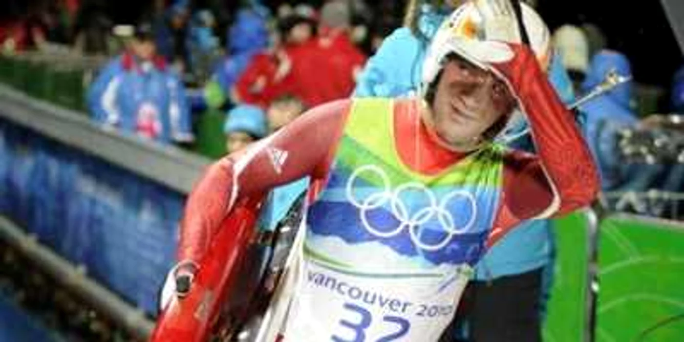 Bogdan Macovei este singurul sportiv din lotul olimpic moldovenesc cotat cu şanse reale pentru TOP 10 la sanie Foto: Orionmedia.ro