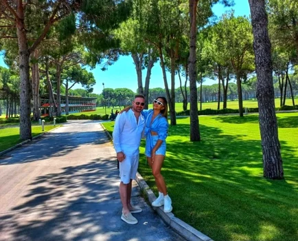 Bella Santiago și soțul ei, în luna de miere / Sursa: Instagram 