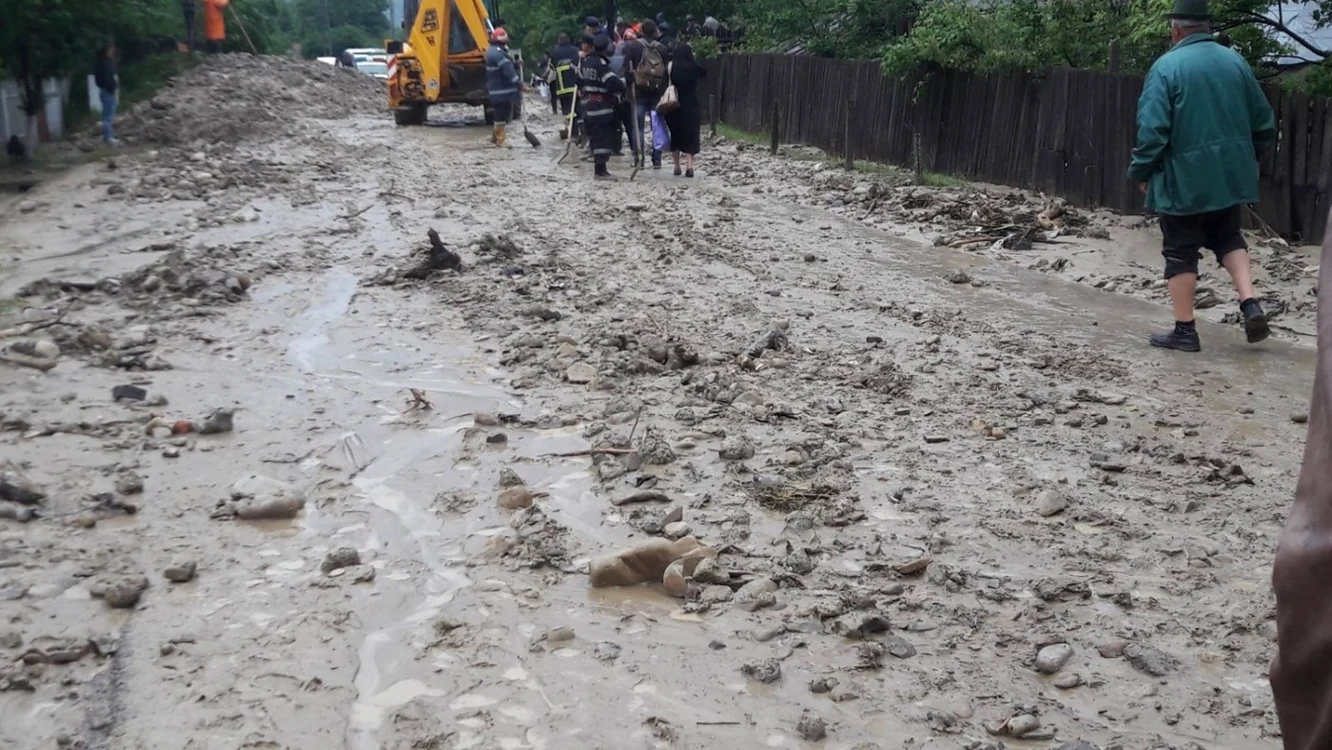 Săptămâna trecută Vrancea s-a confruntat cu inundaţii