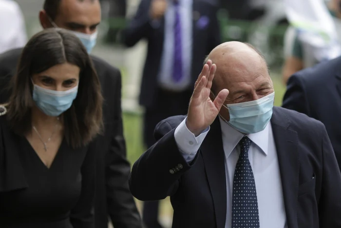 Traian Băsescu a obţinut peste 10 procente în Capitală, FOTO Inquam Photos / Octav Ganea