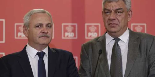 Liviu Dragnea si Mihai Tudose. Foto Inquam Photos / Octav Ganea