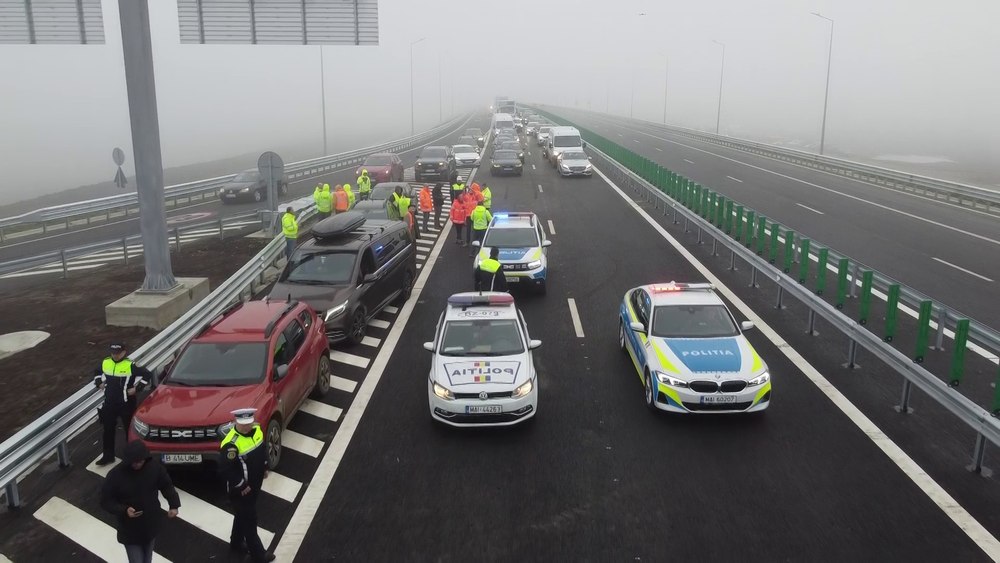 S-a deschis autostrada Buzău-Focşani. Grindeanu spune că Moldova şi Oltenia vor avea de anul viitor legături directe 