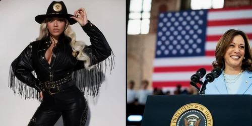 Beyonce și Kamala Harris. FOTO X