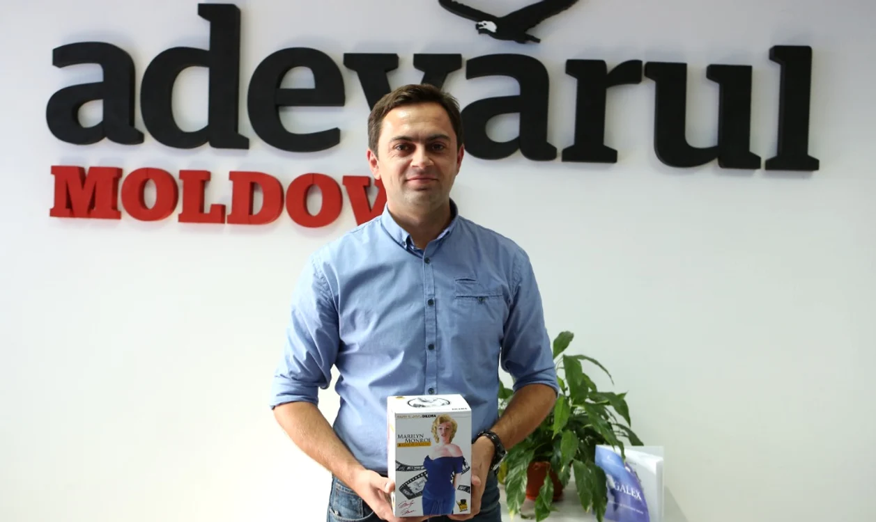 Iurie Timofte, câștigătorul colecției de DVD-uri „Marilyn Monroe“