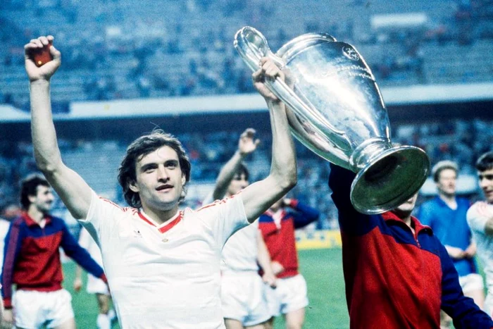Gabi Balint (Steaua), campion al Europei în 1986. FOTO: Facebook