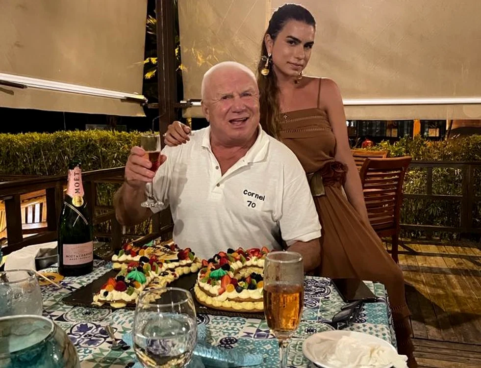
    Cornel Tăbăcaru și Ștefania, fiica cea micăfoto: arhivă personală  