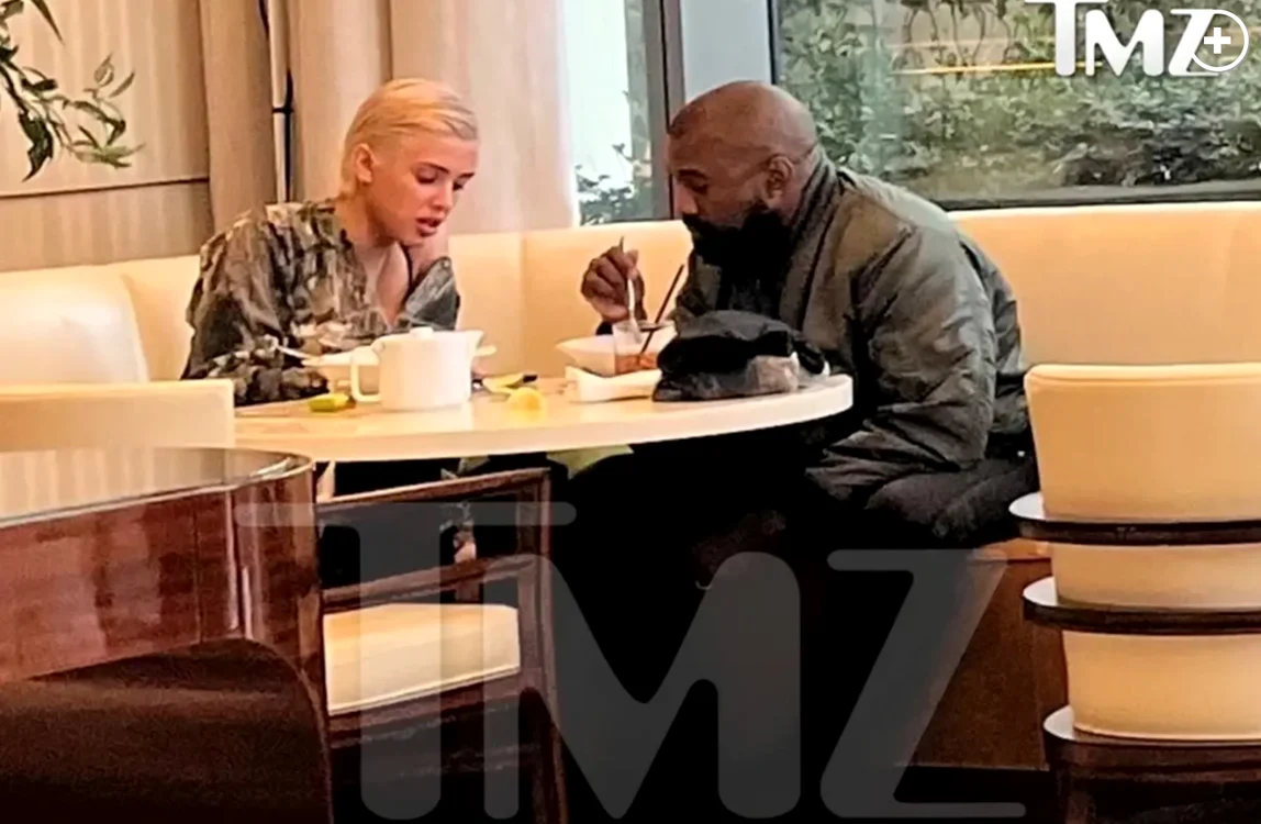 Kanye West și Bianca TMZ PNG