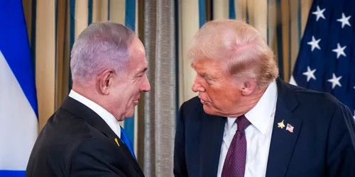 benjamin netanyahu și donald Trump Casa Albă FOTO EPA EFE jpg