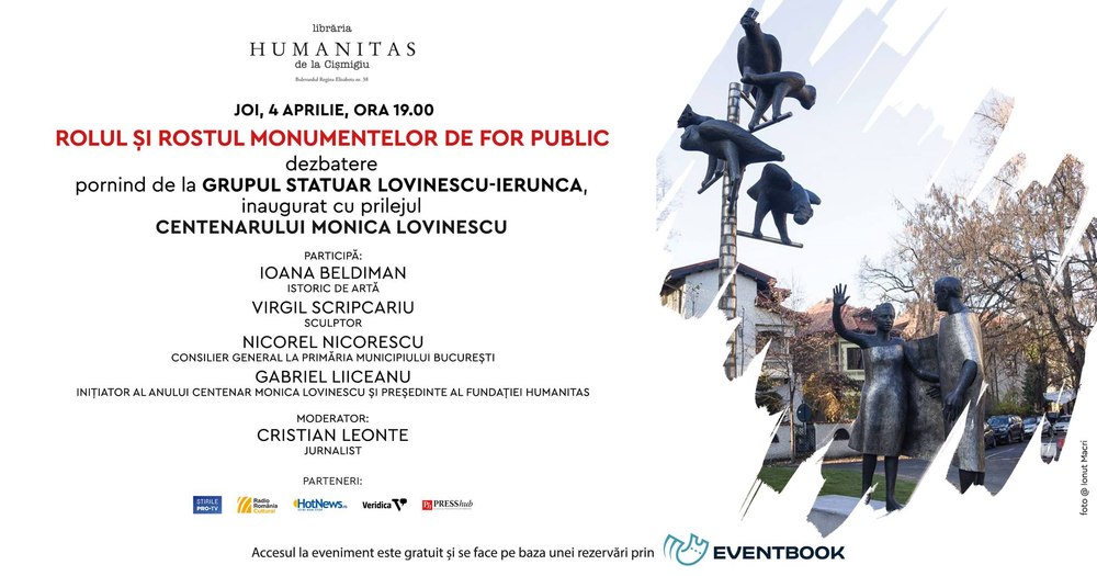 Dezbatere Humanitas: Rolul și rostul monumentelor de for public