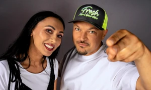 Puya cu soția Melinda foto Facebook America Express jpg