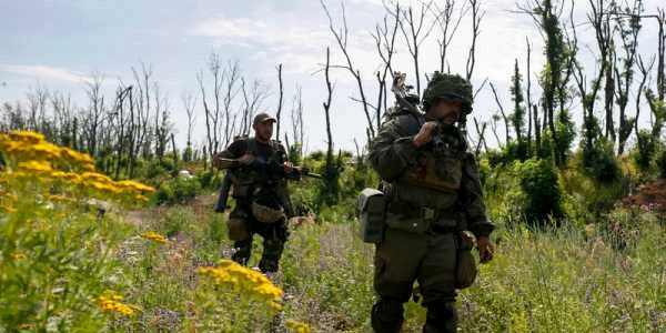 Militari ucraineni mobilizati in apropiere de Avdiivka FOTO EPA-EFE
