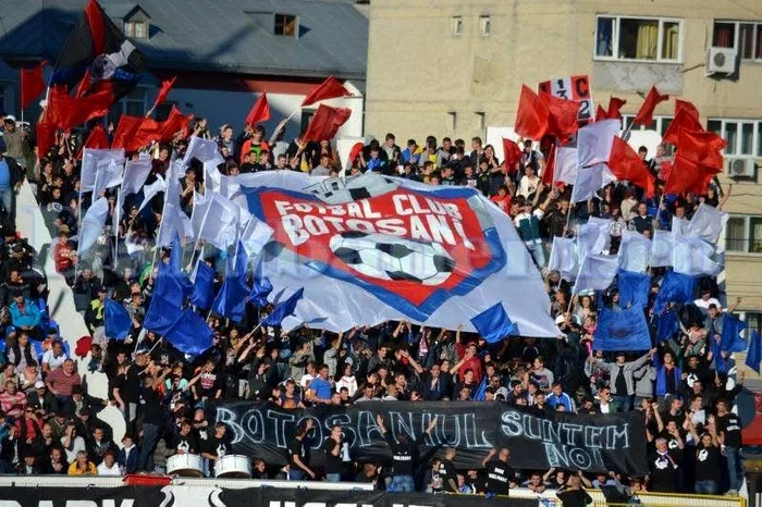 Suporteri FC Botoșani  Foto/Facebook