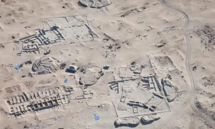 Oraş îngropat în nisip, descoperit în Qatar jpeg