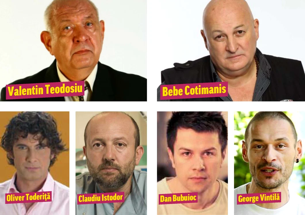 Vocile lor le auzi în reclamele de la tv, dar nu știai cine suntcolaj: Click!