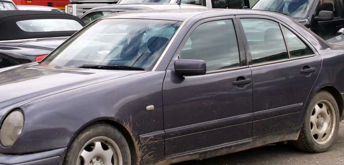 Autoturismul a fost furat din Germania luna trecută/foto IJPF