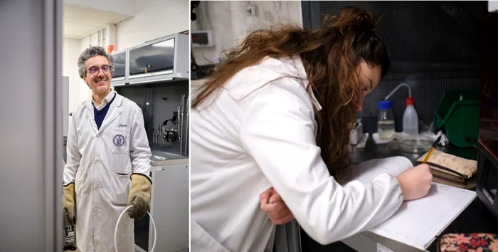 Ernesto di Maio și Emilia di Lorenzo Foto Colaj Foam Lab Universitatea din Napoli