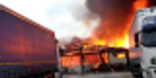 Incendiu la o terasa din Eforie Nord