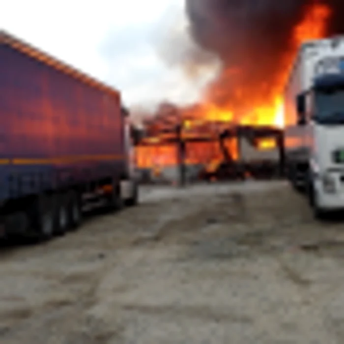 Incendiu la o terasa din Eforie Nord