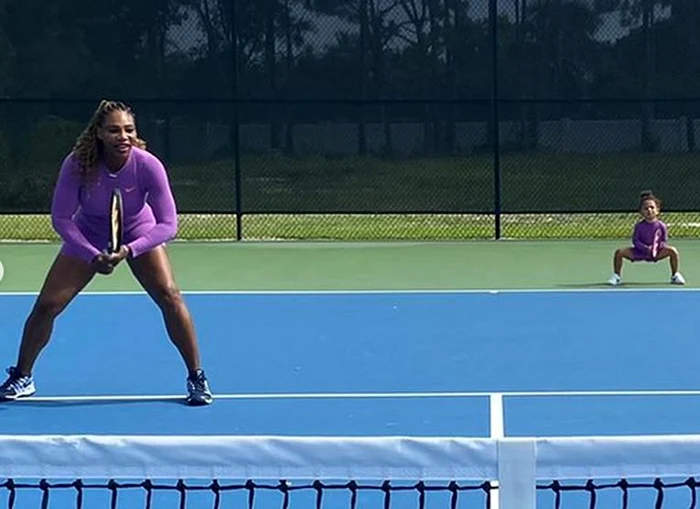 
    Serena Williams și fiica ei, Alexis, la primireFOTO: Instagram  