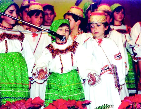 Dana Rogoz a făcut parte din grupul Minisong / Foto: arhivă 