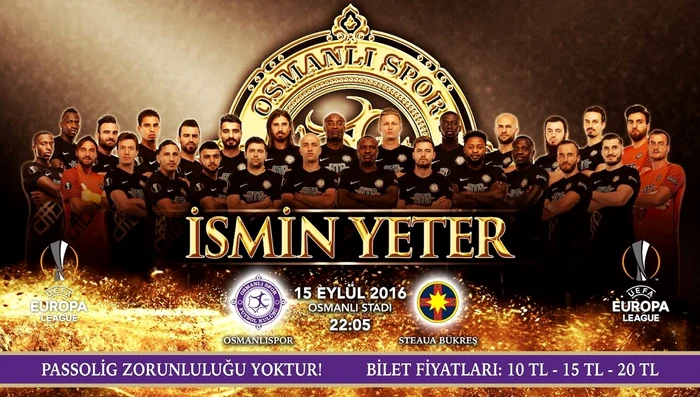 Şi modul în care turcii anunţă meciul pare rupt dintr-o invazie medievală