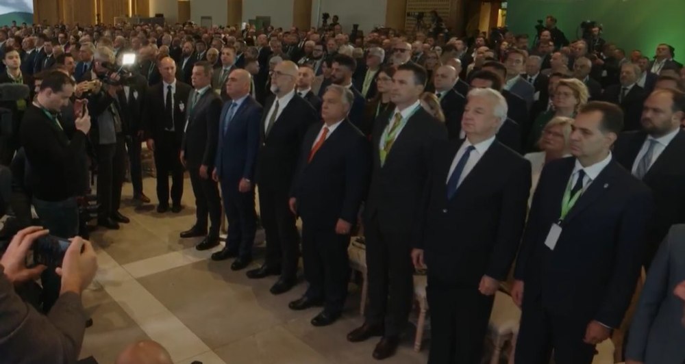 Imnul Secuiesc, intonat la Congresul UDMR: Sorin Grindeanu a ieșit din sală, Ilie Bolojan a rămas. Viktor Orban, prezent la eveniment