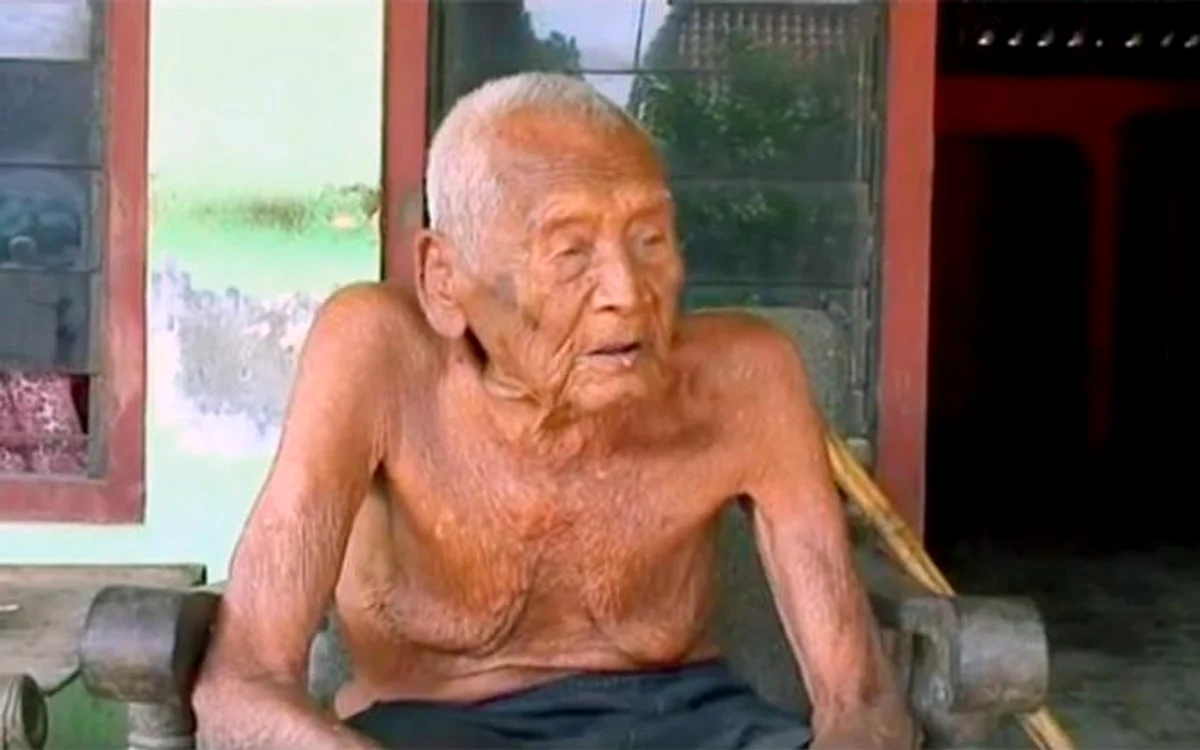 
    Mbah Gotho s-a născut la 31 decembrie 1870foto: The Telegraph  