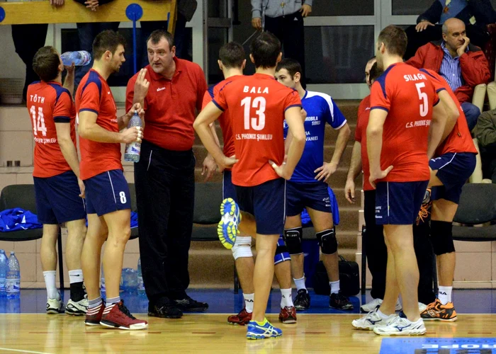 Mircea Abraham a fost antrenorul echipei CS Phoenix Șimleu Silvaniei (Foto: sportpictures)