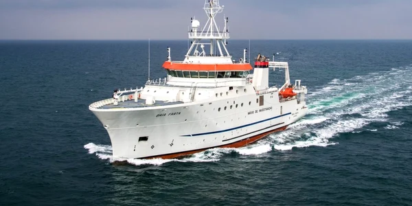 Nava Baia Farta construită la Galaţi pentru Angola FOTO Damen Group